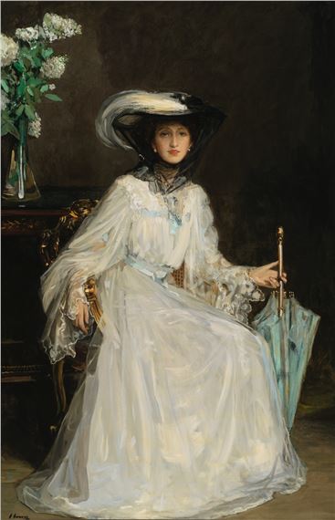 LADY EVELYN FARQUHAR by John Lavery, Painted in 1906