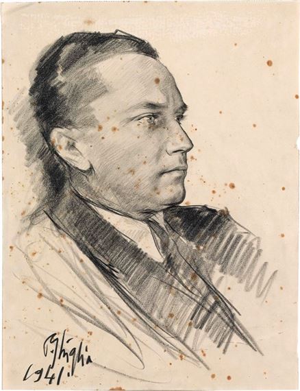 Ritratto Di Diego Corsani by Paolo Ghiglia, 1941