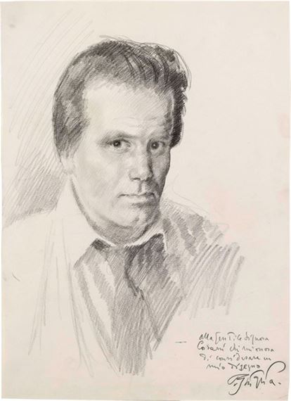 Autoritratto by Paolo Ghiglia