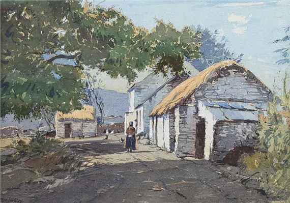 UP BEHIND MUCKISH, DONEGAL by Theodore James Gracey