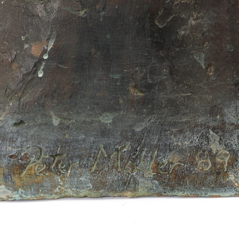 Artwork by Peter Hesk Møller, “Svævende dans”, Made of Bronze sculpture