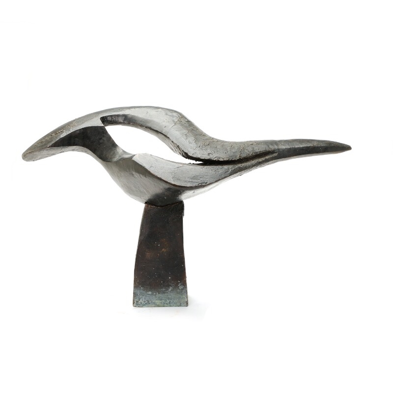 Artwork by Peter Hesk Møller, “Svævende dans”, Made of Bronze sculpture