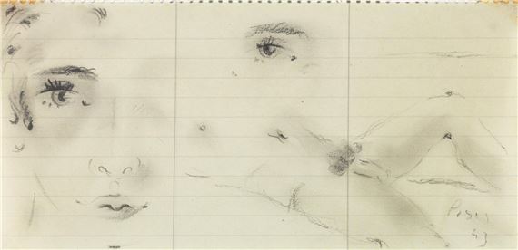 Studio by Filippo de Pisis, 1943