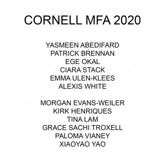 ONLINE: Cornell MFA Thesis Show 2020 - Jack Hanley Gallery, New York