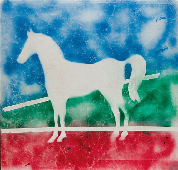 CAVALLO by Mario Schifano, 1979-1980