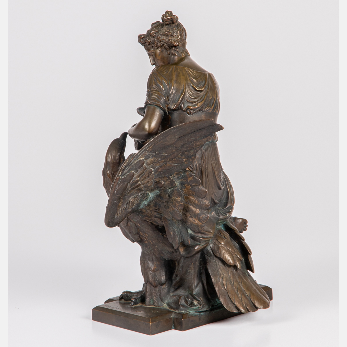 Jean Goux | Aegina and Zeus in Guise of an Eagle | MutualArt