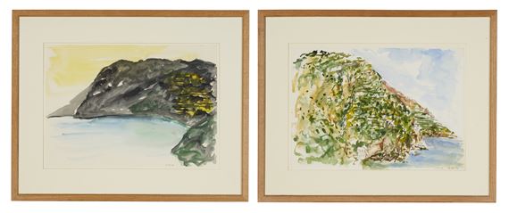 A pair of landscapes