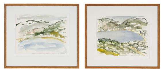 Two views of Villa Eden, Acapulco