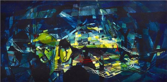 The Bassoonist's Burial by Lawrence Daws, circa1965