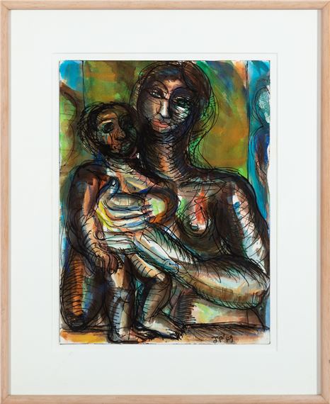 Madonna & Child by Joe Furlonger, 1989