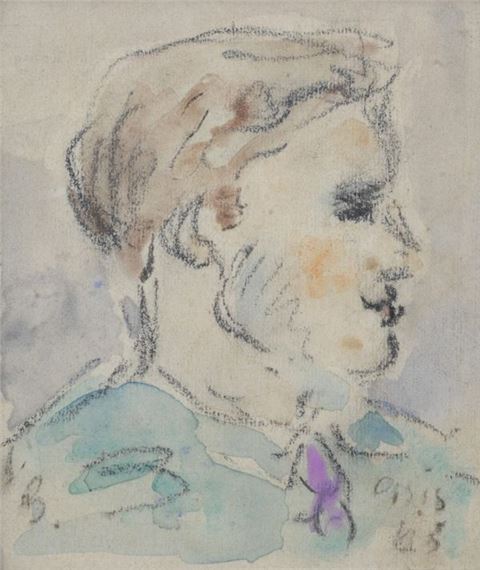 PROFILO by Filippo de Pisis, 1945