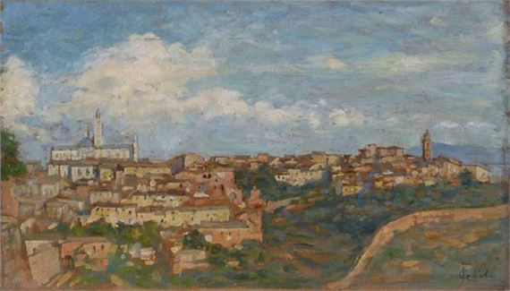 VEDUTA DI SIENA by Francesco Gioli