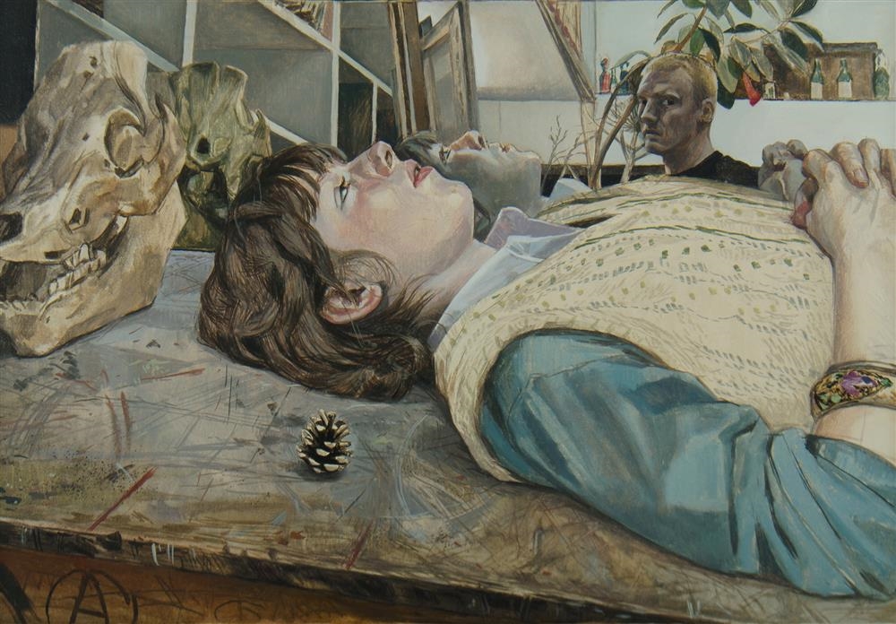 Andrew Ratcliffe Artist & Model (1982) MutualArt