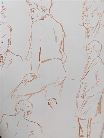 William Hunter | A COLLECTION OF THREE OF WILLIAM HUNTER'S SKETCHBOOKS ...