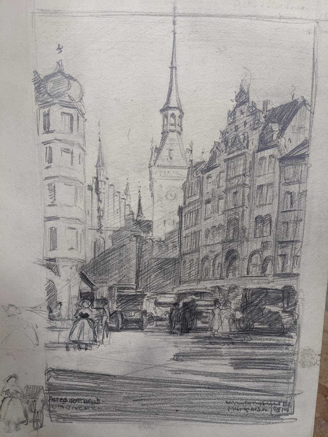 William Hunter | A COLLECTION OF THREE OF WILLIAM HUNTER'S SKETCHBOOKS ...