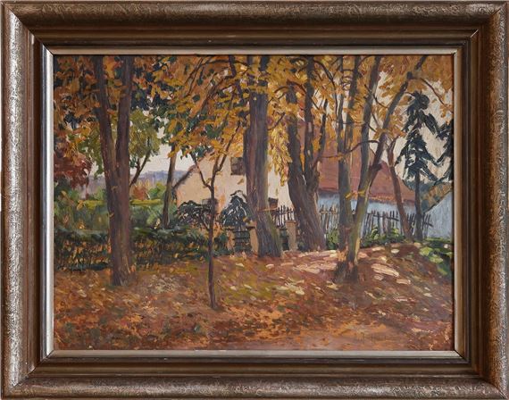 CHALUPA NA KRAJI LESA by Antonín Hudeček