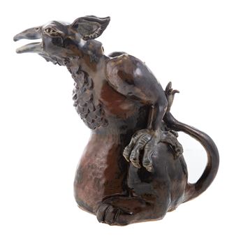 Majolica Dragon Pitcher - Vicki Mccomas