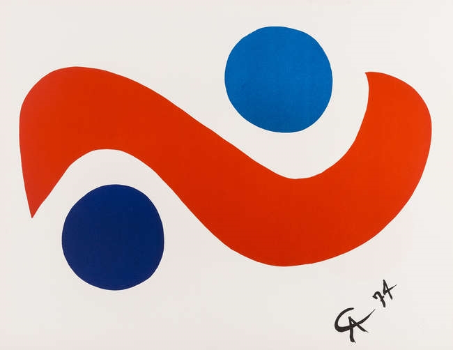 Alexander Calder | Flying Colours, 3 works (1974) | MutualArt
