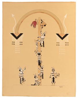 Koshare Pole - Romando Vigil