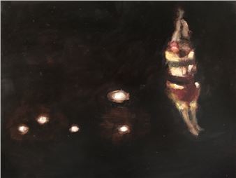 Installation view of John Boyd exhibition at The Molesworth Gallery.