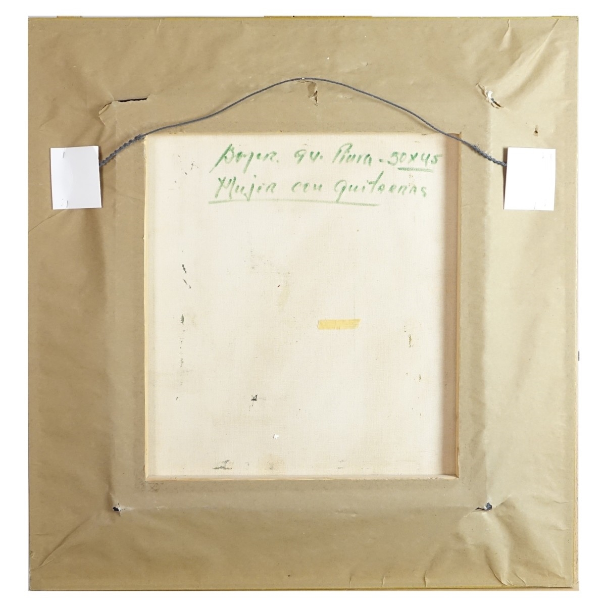 Artwork by Arcadio Boyer, Lady with Guitars, Made of Oil on Canvas