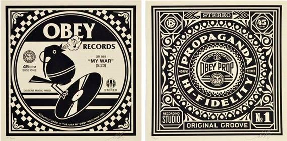 Shepard Fairey | OBEY RECORDS (2013) | MutualArt