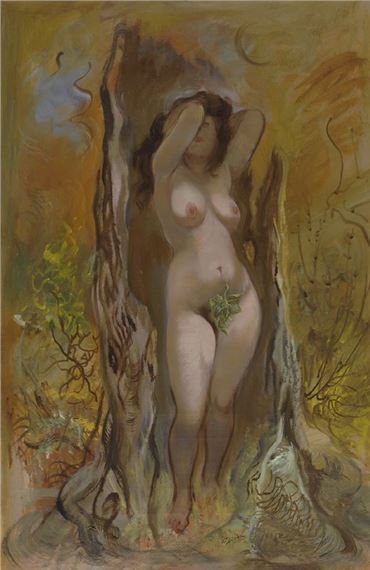 NUDO DI DONNA IN PIEDI by George Grosz, 1940