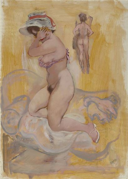 NUDO DI DONNA by George Grosz, 1940