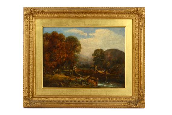 The lock by Joseph Haslam Hawkesworth