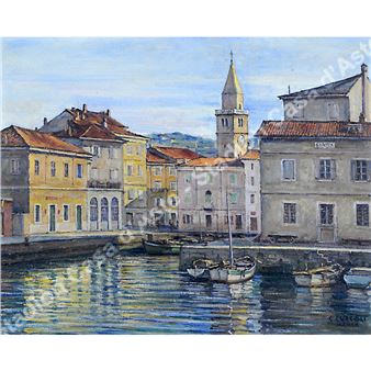 Porticciolo di Muggia - Cesare Cuccoli