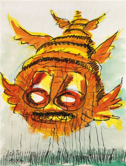 Flying cocoon by Valery Aisenberg, 1990