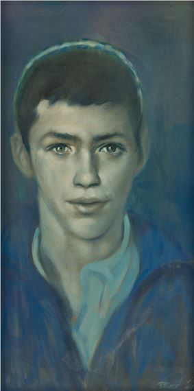 Boy in Blue. by Robert R. Bliss, 1961