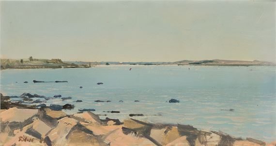 Boston Harbor by Robert R. Bliss, 1966