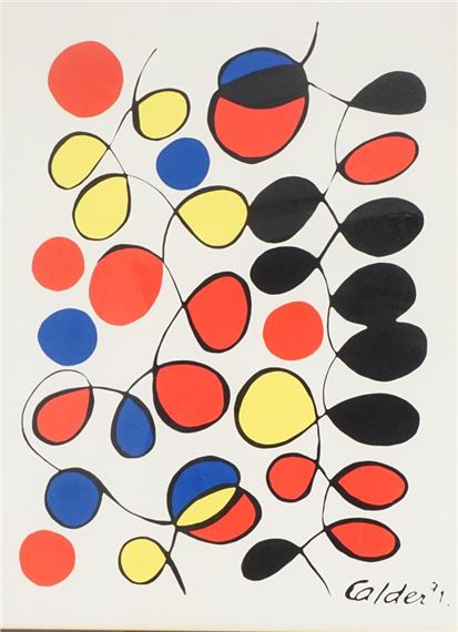 Alexander Calder | Colors (1971) | MutualArt