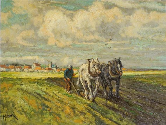 In the field by Hermann Hirsch