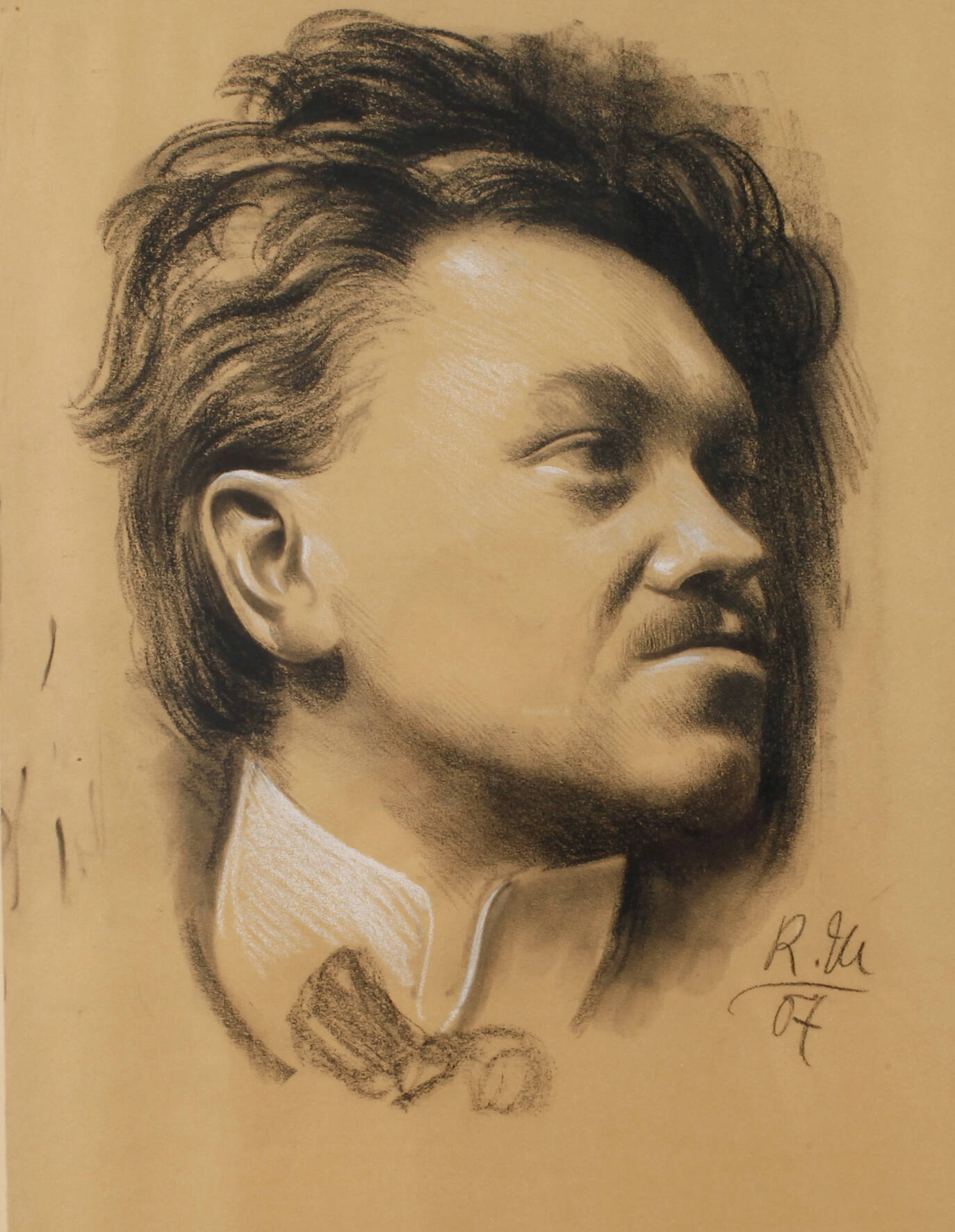 Richard Müller Portrait Carl Walther (1907) MutualArt