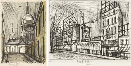 ベルナール・ビュッフェ、Le Sacre-coeur de Montmartre visite, tour