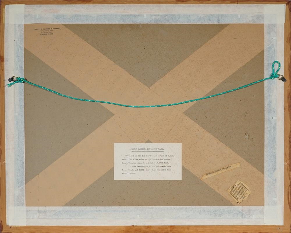 Artwork by William Krogman, Fertile at the Foot of Mount Warning, NSW, Made of watercolour