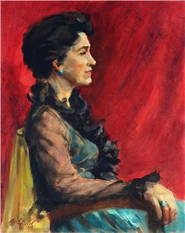 Portrait of Grace Henri - Rod Field