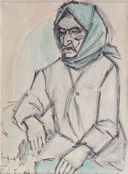 Țărancă by Theodor Pallady