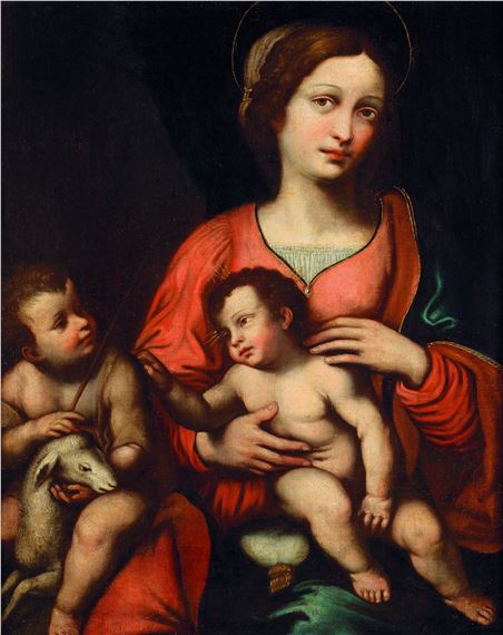 Bernardino Luini | MADONNA AND CHILD | MutualArt