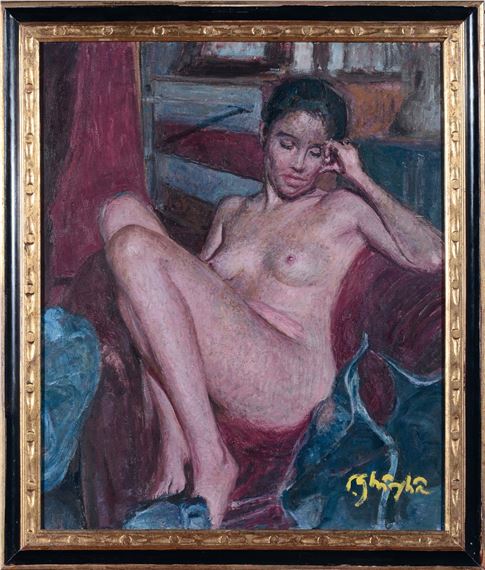 Nudo femminile by Paolo Ghiglia