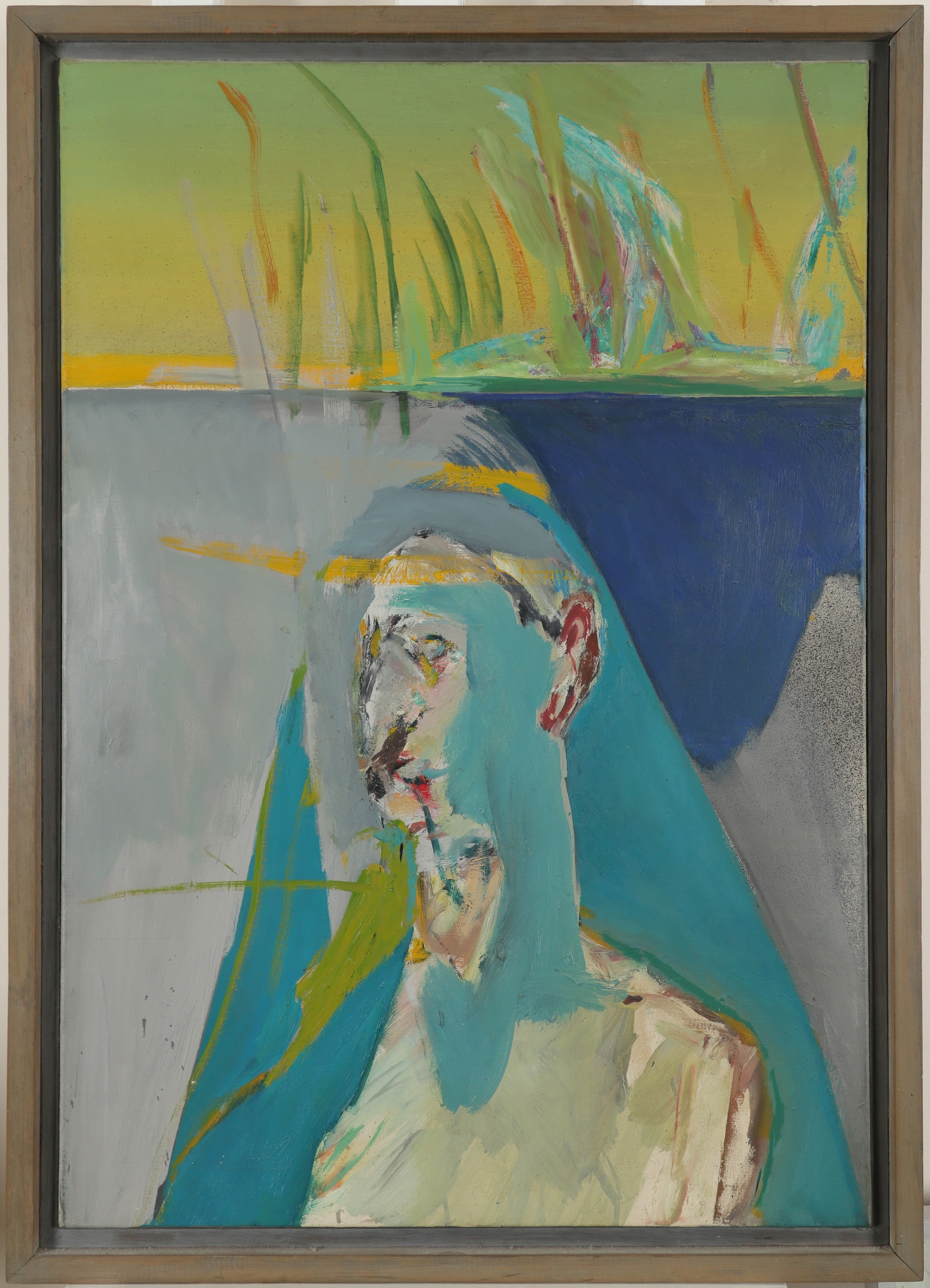 Artwork by Patrick Procktor, St John on Patmos (After Velásquez), Made of Oil on canvas