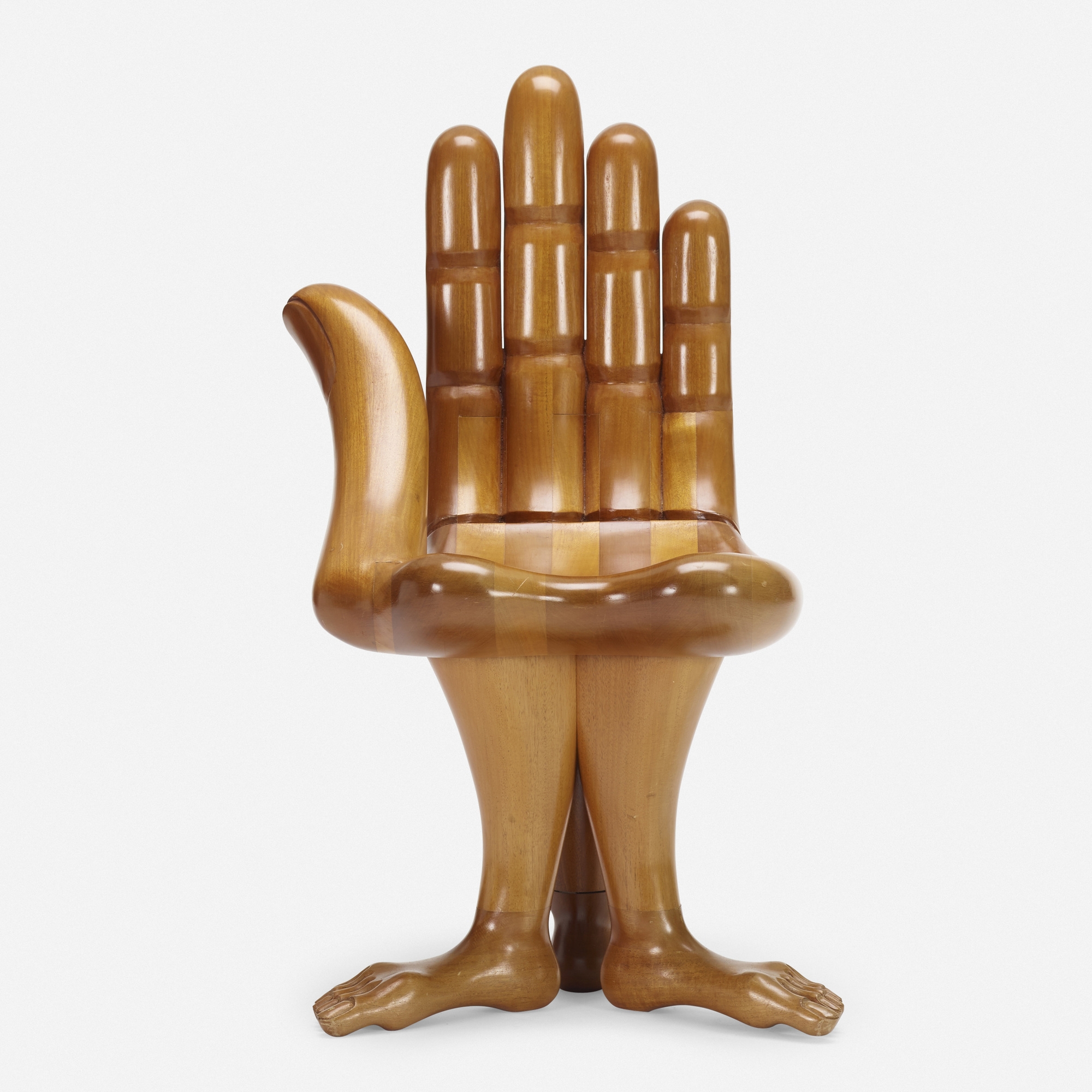 Hand Foot chair by Pedro Friedeberg, circa 1975