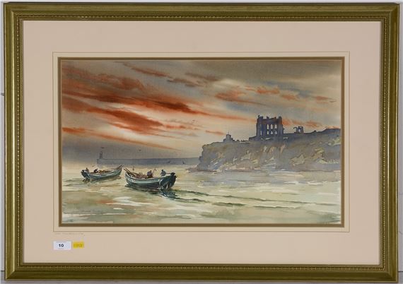 Off Tynemouth by Ronald Lambert Moore