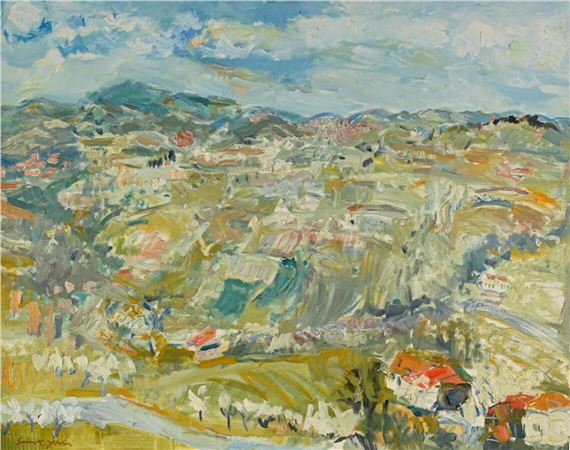 Paysage du Beaujolais by Marcel Saint-Jean