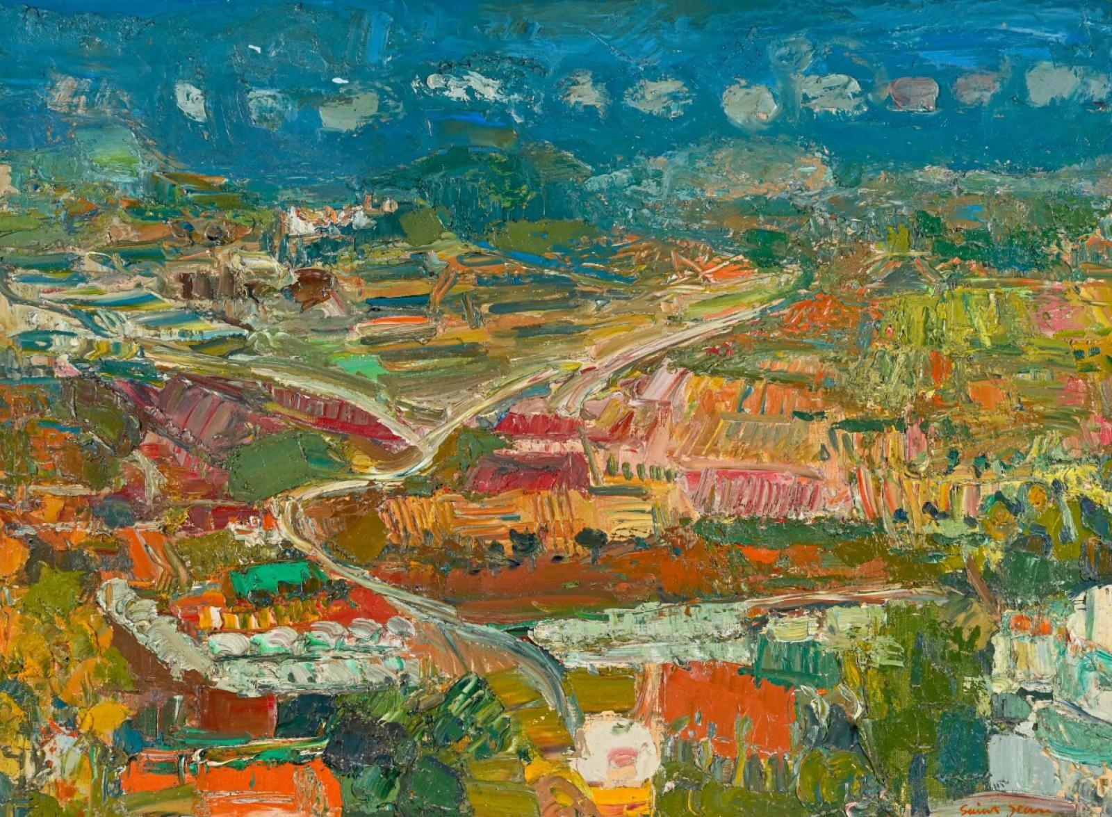 Artwork by Marcel Saint-Jean, Le Castellet, Made of Oil on canvas