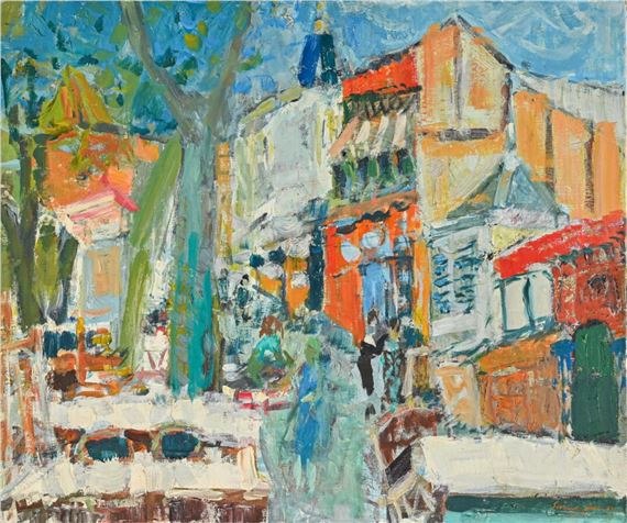 Les guinguettes by Marcel Saint-Jean