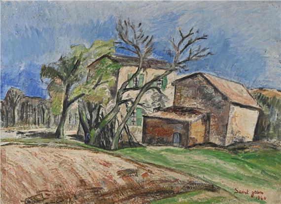 Mas des Savigny by Marcel Saint-Jean, 1940