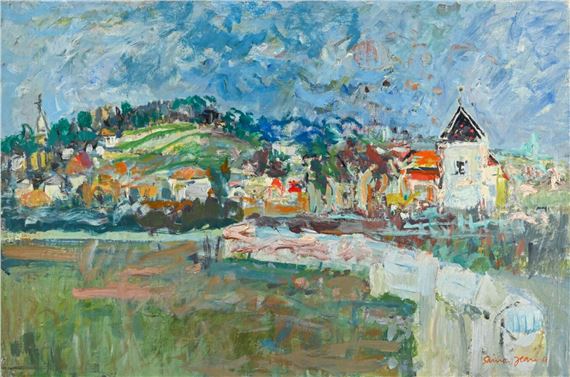 La maison à Saint-Germain by Marcel Saint-Jean, 1963